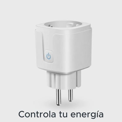 Enchufe Inteligente WiFi 20A con Medidor de Consumo